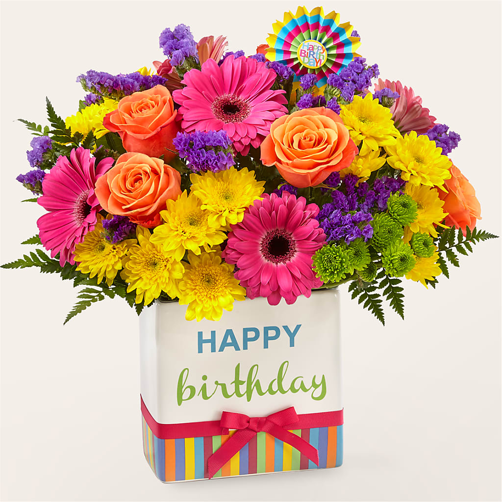 Birthday Brights Bouquet – KIMBERLY'S FLORAL, Dallas PA