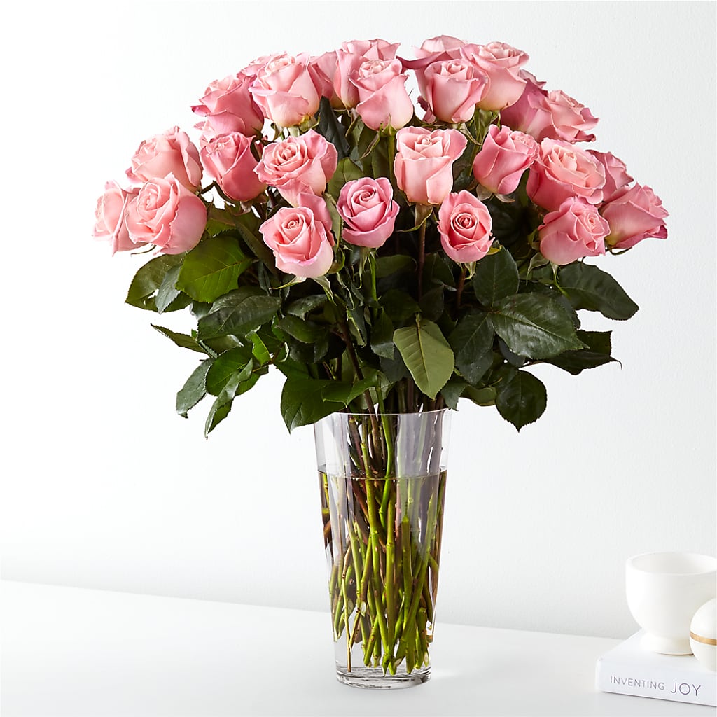 Long Stem Pink Rose Bouquet – KIMBERLY'S FLORAL, Dallas PA