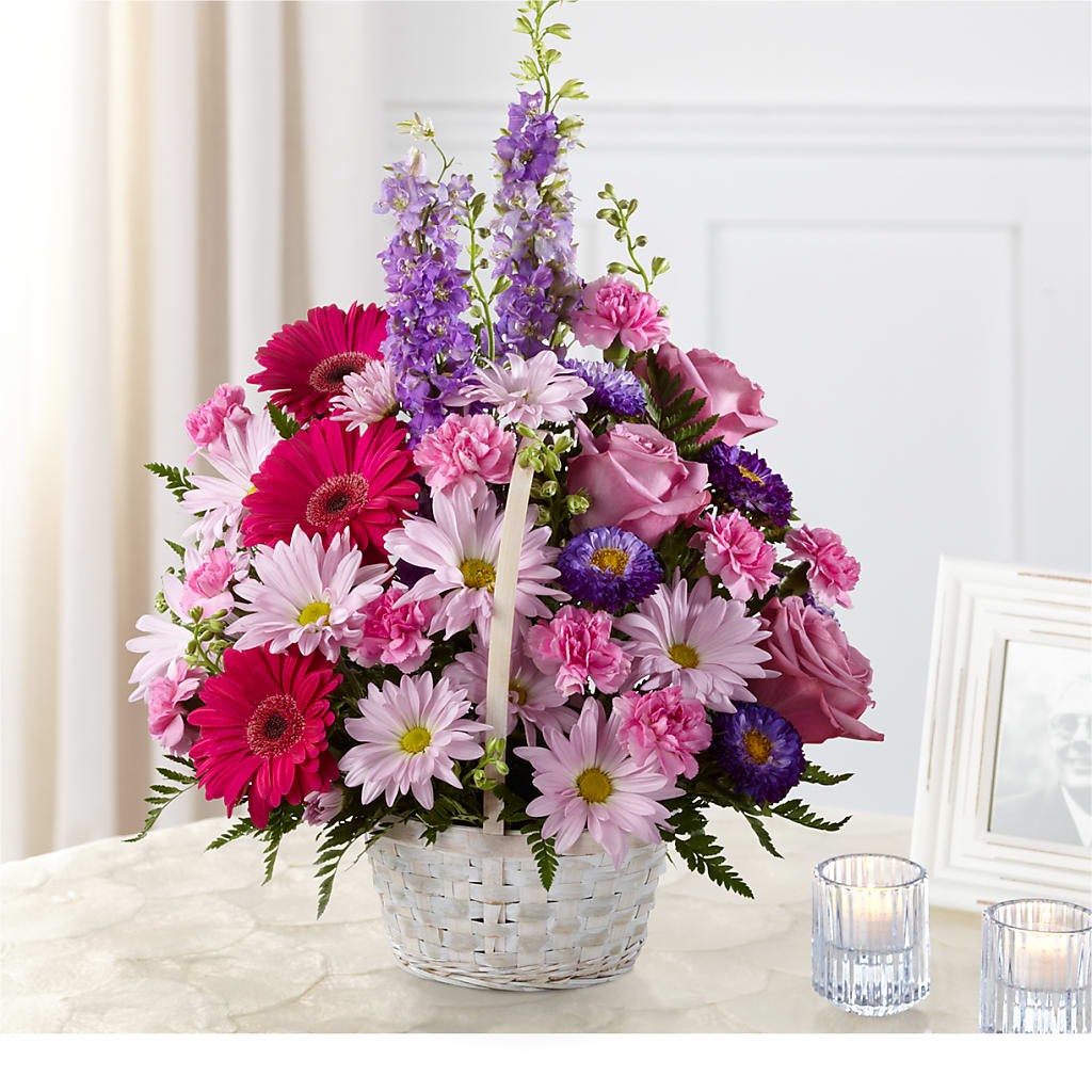 Pastel Peace Basket – KIMBERLY'S FLORAL, Dallas PA