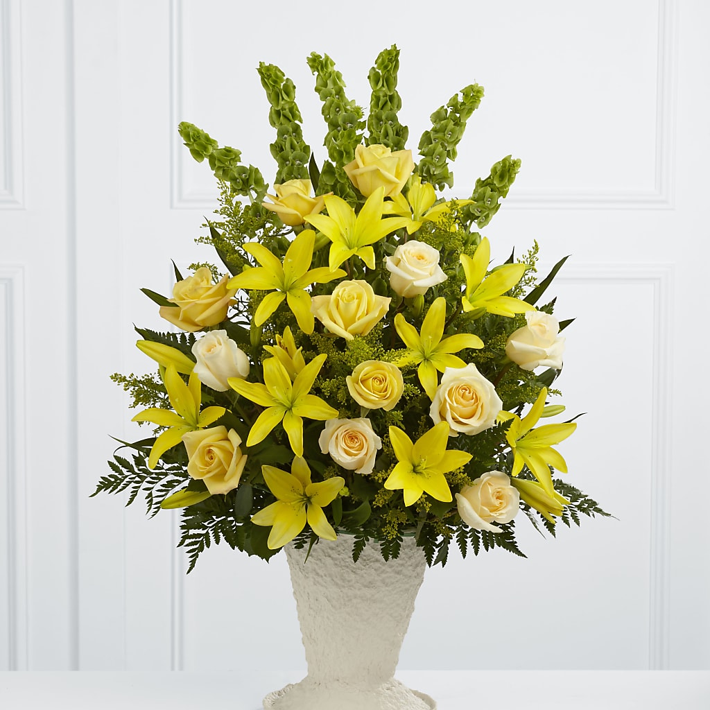Golden Memories Arrangement – KIMBERLY'S FLORAL, Dallas PA