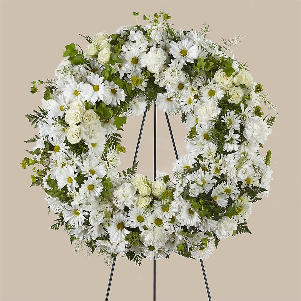 Faithful Wishes Wreath – KIMBERLY'S FLORAL, Dallas PA
