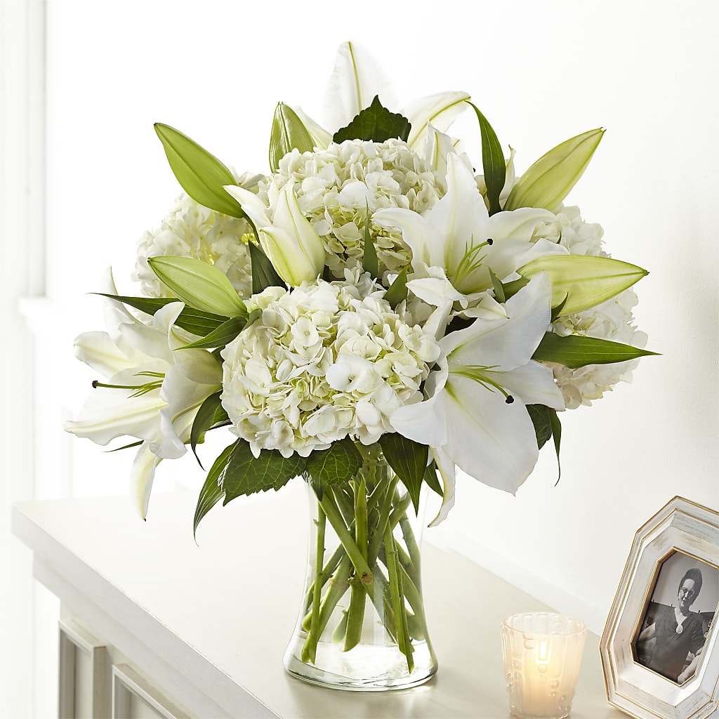 Compassionate Lily Bouquet – KIMBERLY'S FLORAL, Dallas PA