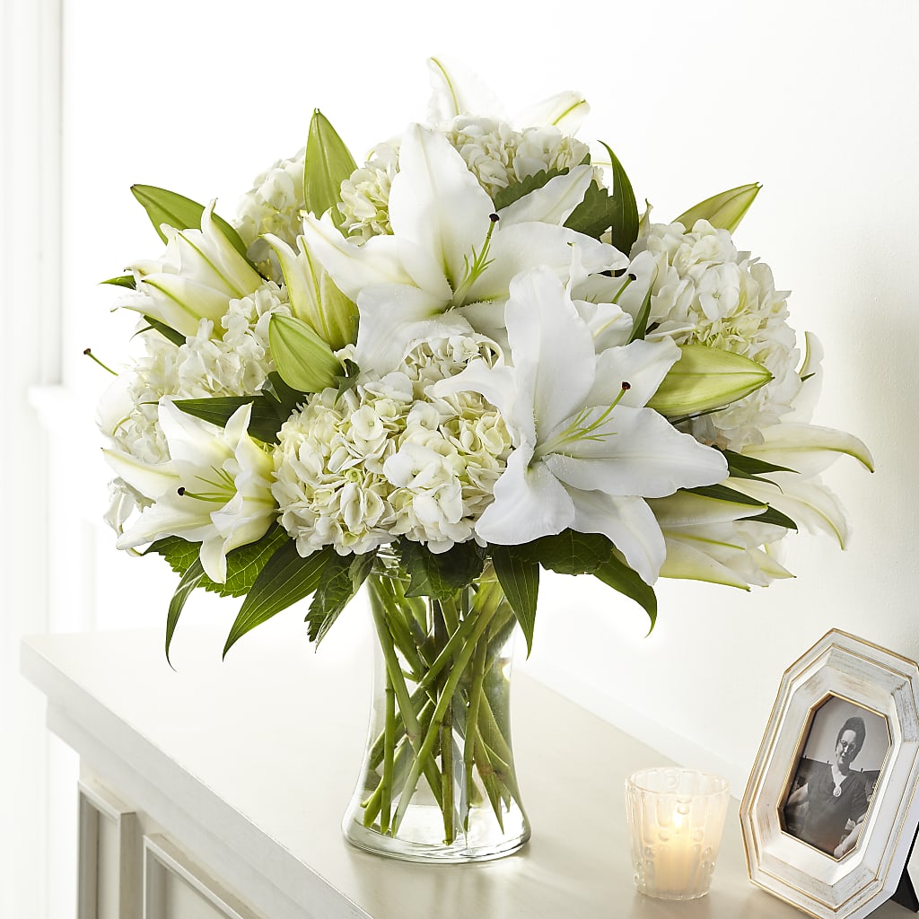 Compassionate Lily Bouquet – KIMBERLY'S FLORAL, Dallas PA