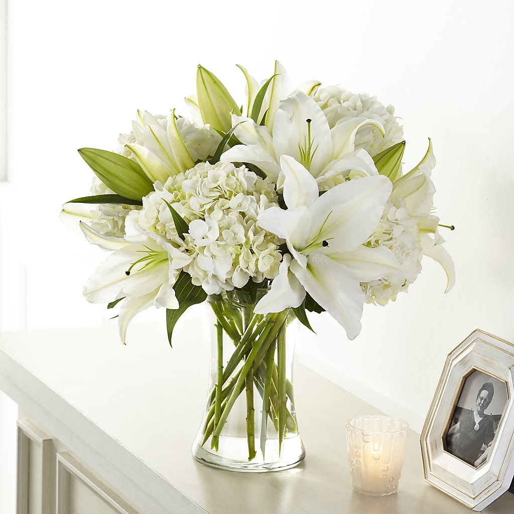 Compassionate Lily Bouquet – KIMBERLY'S FLORAL, Dallas PA