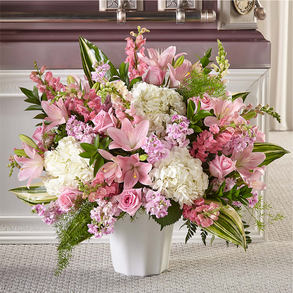 Simply Serene Floor Basket – KIMBERLY'S FLORAL, Dallas PA