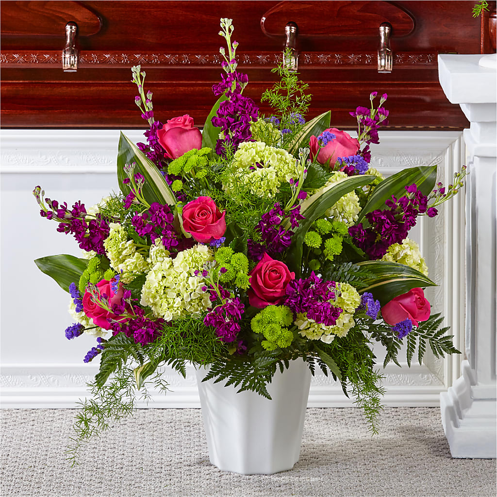 Beautiful Horizons Floor Basket – KIMBERLY'S FLORAL, Dallas PA