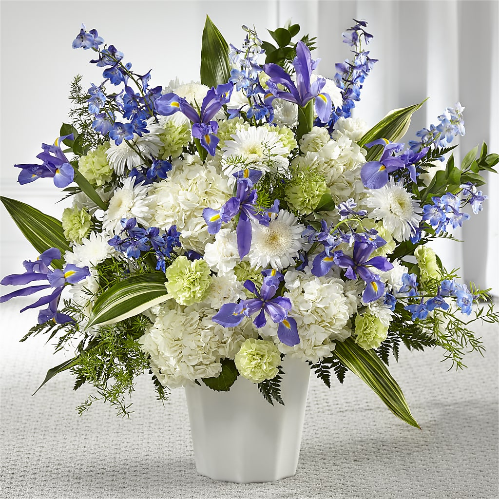 Soft Serenity Floor Basket – KIMBERLY'S FLORAL, Dallas PA