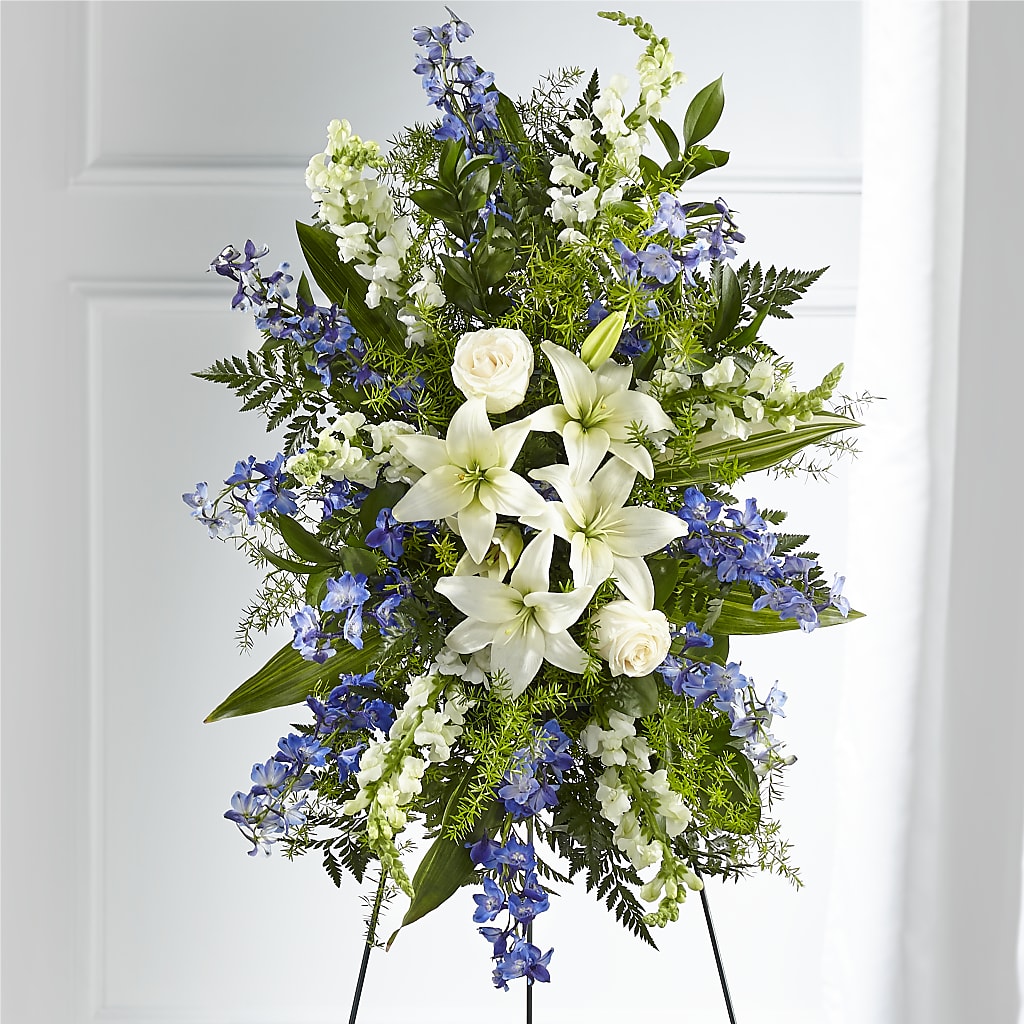 Faithful Friend Standing Spray – KIMBERLY'S FLORAL, Dallas PA