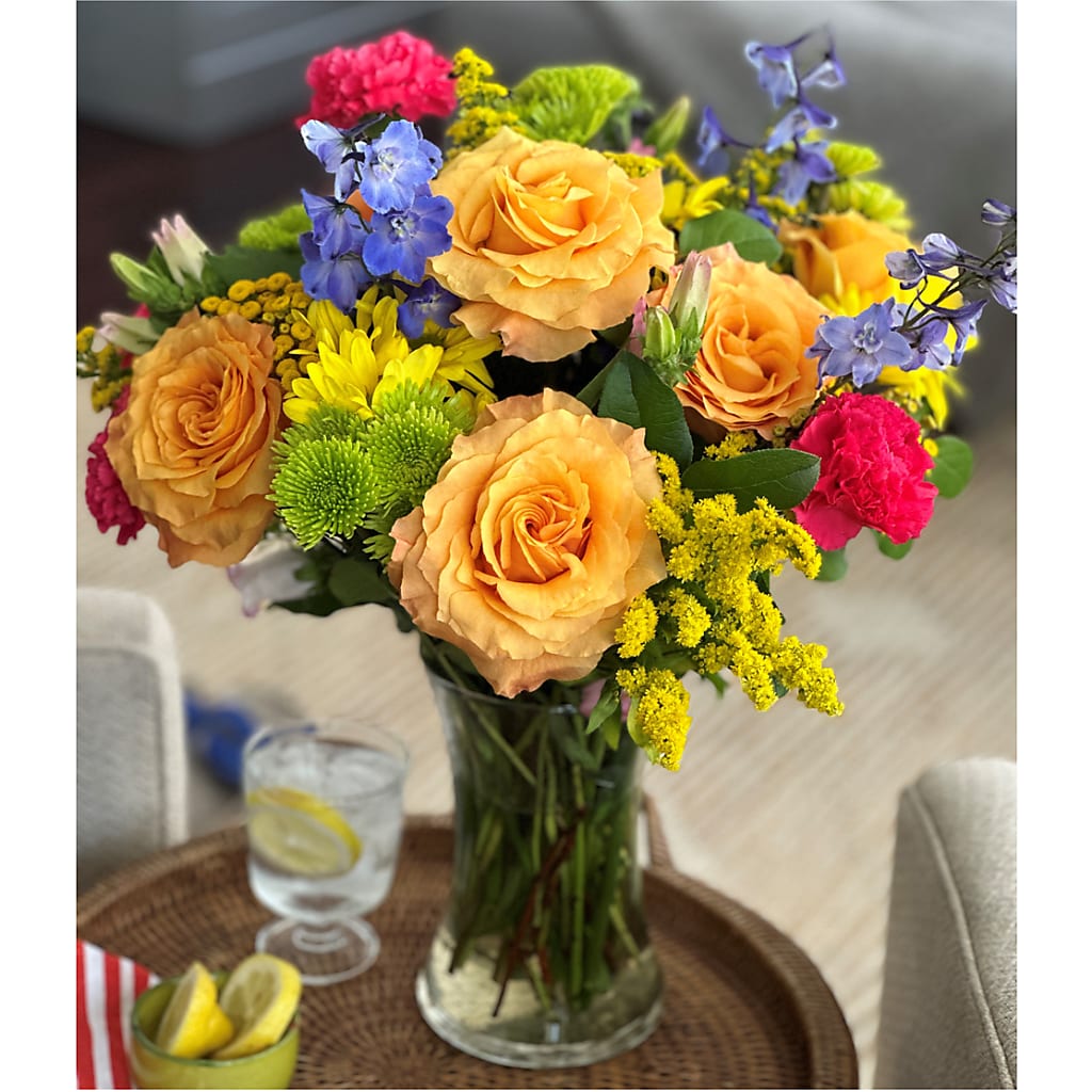 Bold & Bright – A Florist Original – KIMBERLY'S FLORAL, Dallas PA
