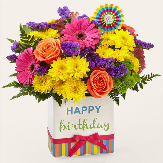 Birthday Brights Bouquet – KIMBERLY'S FLORAL, Dallas PA