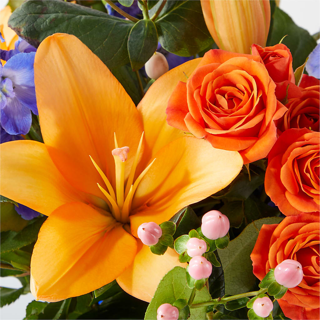 Radiant Citrus Bouquet – KIMBERLY'S FLORAL, Dallas PA