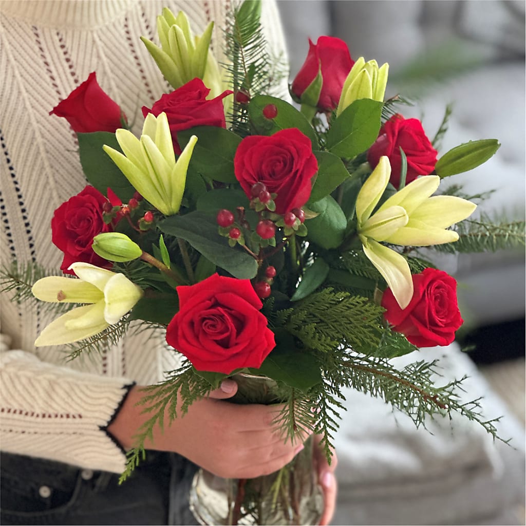 Glittering Lights Bouquet – KIMBERLY'S FLORAL, Dallas PA
