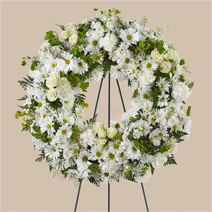 Faithful Wishes Wreath – KIMBERLY'S FLORAL, Dallas PA